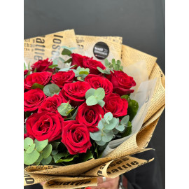 20 KIRMIZI GÜL BUKETİ